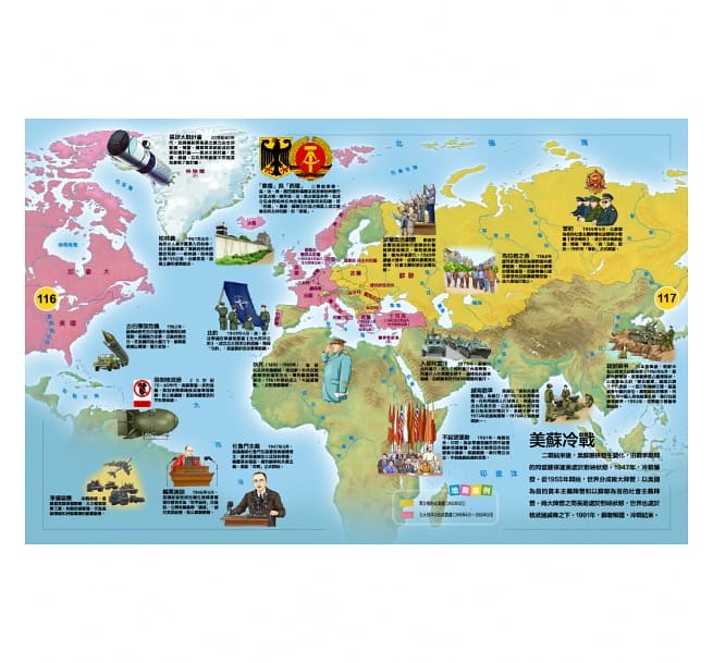 看地圖學世界歷史